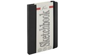 Hobbyartikler - Creative Craft Group Sketchbook 13*21cm. 120 pages. 130g. Black - AR0316/GE