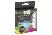 Hobbyartikler - Creative Craft Group Acrylic paint 5 tubes 12ml in gift box - AR0707/23GE