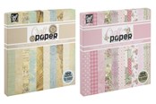 Hobbyartikler - Creative Craft Group Paper 100 sheets. 20*20cm. 80 and 200g. ass - CR0060/GE