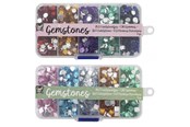 Hobbyartikler - Creative Craft Group Decorative Gemstones 1.200 pieces in box. - CR1200/GE