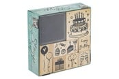 Hobbyartikler - Creative Craft Group Stamp set 8 stamps + ink pad - CR1900/GE