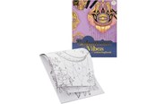 Hobbyartikler - Creative Craft Group Coloring book A4 20 sheets. 250g. 2 Bohemian Vi - CR5008/GE-1