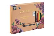 Hobbyartikler - Creative Craft Group Coloring book + 10 crayons. Gift box. - CR5022/GE