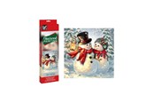 Hobbyartikler - Creative Craft Group Diamond Painting 30*30cm. JUL. SNEMAND - CR8008/GE