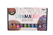 Hobbyartikler - Hobby Mate Stone paint 10*30ml GLITTER colors - HOBBY1669