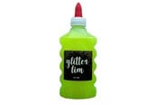 Hobbyartikler - Hobby Mate Glitter Glue Pastel YELLOW 177 ml - Lim07