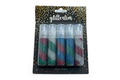 Hobbyartikler - Hobby Mate Glitter glue in tube w/pin. 5 colors 20ml - Lim16