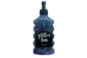 Hobbyartikler - Hobby Mate Glitter glue coarse glitter Navy 177ml - Lim56