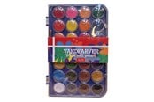 Hobbyartikler - Hobby Mate Paint tray 28 colors + brush. - OFF1034