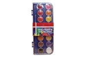 Hobbyartikler - Hobby Mate Paint tray 16 colors + brush. - OFF1035