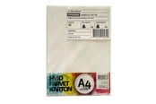 Papir, Fotopapir & Etiketter - Hobby Mate Cardboard A4 220g. 10 sheets WHITE - OFF1130