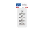 Hobbyartikler - SPREE Paper clip Bulldog with magnet 50 mm 4 pcs - SP82084