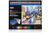 Hobbyartikler - Zieler Watercolor pencils 24 pcs. in box - Z09299250