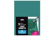 Hobbyartikler - Zieler Linoleum sheets A4 3 pcs. - Z09299527