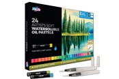 Hobbyartikler - Zieler 24 water-soluble oil pastels - Z09299558