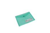 Lommer, Omslag & Registre - SPREE Envelope C5 plastic.12 pcs. clear. GREEN - 76160