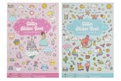 Papir, Fotopapir & Etiketter - Creative Craft Group Stickerbook Glitter A5 2 ass. - 100006
