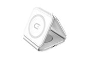 Mobil - Andre tilbehør - Dudao A11N 15W 3in1 Inductive Charger - White + USB-C / USB-C Cable - 6973687249489