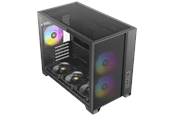 Kabinett - Antec FLUX M - Kabinett - Minitower - Svart - 0-761345-10253-7