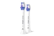 Elektrisk tannbørste - Philips Børstehoder Sonicare S2 Sensitive HX6052 - replacement brushhead - white - HX6052/87