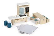 Dukker & Tilbehør - Small Foot Doll House Kitchen Furniture - 12629