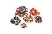 Arts & Crafts - Tilbehør - Colorations - Colored Pompoms 700pcs. - CHPOMPAC