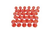 Hobbyartikler - Colorations - Shapes & Numbers Clay Stamps 26pcs. - CHDOUGHS