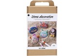 Arts & Crafts - Tilbehør - Creativ Company - Hobby set Stone decoration Craft set - 977677