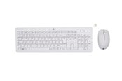 Tastatur - HP 230 Wireless Mouse and Keyboard Combo EU English - Tastatur & Mussett - Engelsk - Hvit - 3L1F0AA#ABB