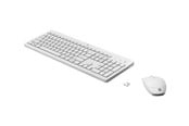 Tastatur - HP 230 - Tastatur & Mussett - Engelsk - Hvit - 3L1F0AA#ABB