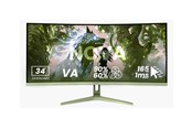Skjerm - 34" Arozzi Nova 34″ Curved computer monitor - AZ-NO-34T2K165-FST
