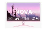 Skjerm - 32" Arozzi Nova 32″ computer monitor - AZ-NO-32T2K180-PNK