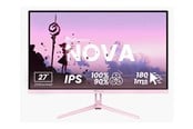 Skjerm - 27" Arozzi Nova (Pink) 27″ computer monitor - AZ-NO-27T2K180-PNK