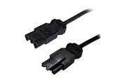 Strømkabel (ekstern) - Deltaco - power extension cable - GST18i3 to GST18i3 - 1 m - DEL-118E1