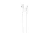 USB - Dudao L4SL USB-A / Lightning 2A cable 1m - white - 6976625331734