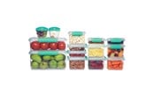 Kjøkkentilbehør - Sistema Klip It 28 Piece Pack - Teal - 62602-01