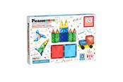 Byggesett - Selecta Play - PicassoTiles Diamond Series - Magnetic Building Tiles - 63pcs. - PT63
