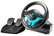 Spill - Tilbehør - Subsonic SV250-S Special Edition - BLUE - Wheel, gamepad and pedals set - Nintendo Switch 2 - 3701221704995