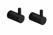 Baderomstilbehør - Pressalit towel hook pin matte black - Q40150