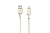 USB - Dudao L7SM USB-A - micro USB cable 5A 1m - beige - 6976625331031