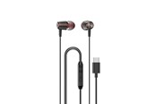 Hodetelefoner - Dudao X1PROT In-Ear Wired USB-C Headphones 1.2m - Black - 6973687247362