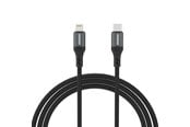 USB - Dudao L3CL USB-C - Lightning 30W 2m Braided Cable - Black - 6976625333080