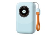 Nødlader - Dudao Powerbank K21 Mini 10000mAh 22.5W USB-A / USB-C - blue Nødlader - Blue - 10000 mAh - 6976625333424