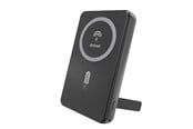 Nødlader - Dudao Powerbank K14S+ 10000mAh 20W USB-A / USB-C / MagSafe with stand - black Nødlader - Svart - 10000 mAh - 6976625332939