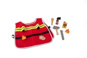 Rollelek - Dantoy Firefighter play set wood in giftbox 10 pcs - 5715
