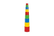 Babyleker - Dantoy Play cups in net 9 pcs - 5417