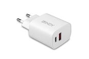 Mobil - Adaptere og ladere - Lindy 20W USB Type A & C Charger - 73413