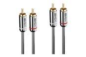 Lydkabel - Lindy Cromo Line audio cable - 10 m - 35349