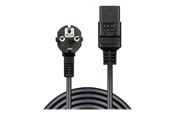 Strømkabel (ekstern) - Lindy - power cable - CEI 23-16/VII / CEE 7/3 to IEC 60320 C19 - 2 m - 30344