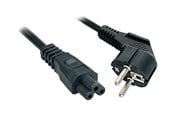 Strømkabel (ekstern) - Lindy - power cable - IEC 60320 C5 to power CEE 7/7 - 3 m - 30406